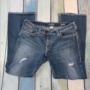 Silver Tuesday bootcut jeans size 18/L33